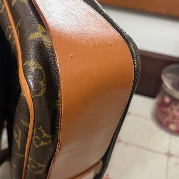 Louis Vuitton crossbody Cartouchière   1989 beautiful condition painted vachetta - Picture 15 of 16